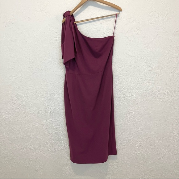 Dress The Population Tiffany One Shoulder Midi Dress XL Extra Large - Picture 4 of 9